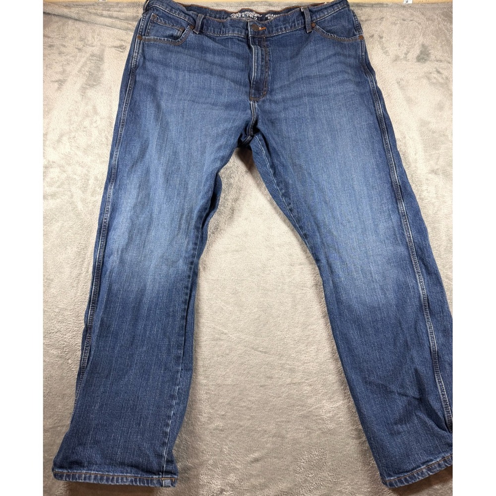 Wrangler Retro Relaxed Boot Jeans Mens 42x34 Medium Wash Western Denim